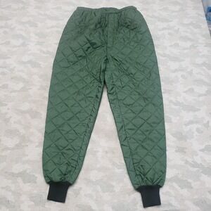Codet Pants Mens XL Green Pull On Diamond Quilted Insulated Hunting